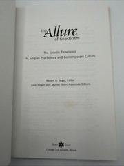 The Allure Of Gnosticism 1995 Hardcover Jungian Psychology 228 Pages Regal
