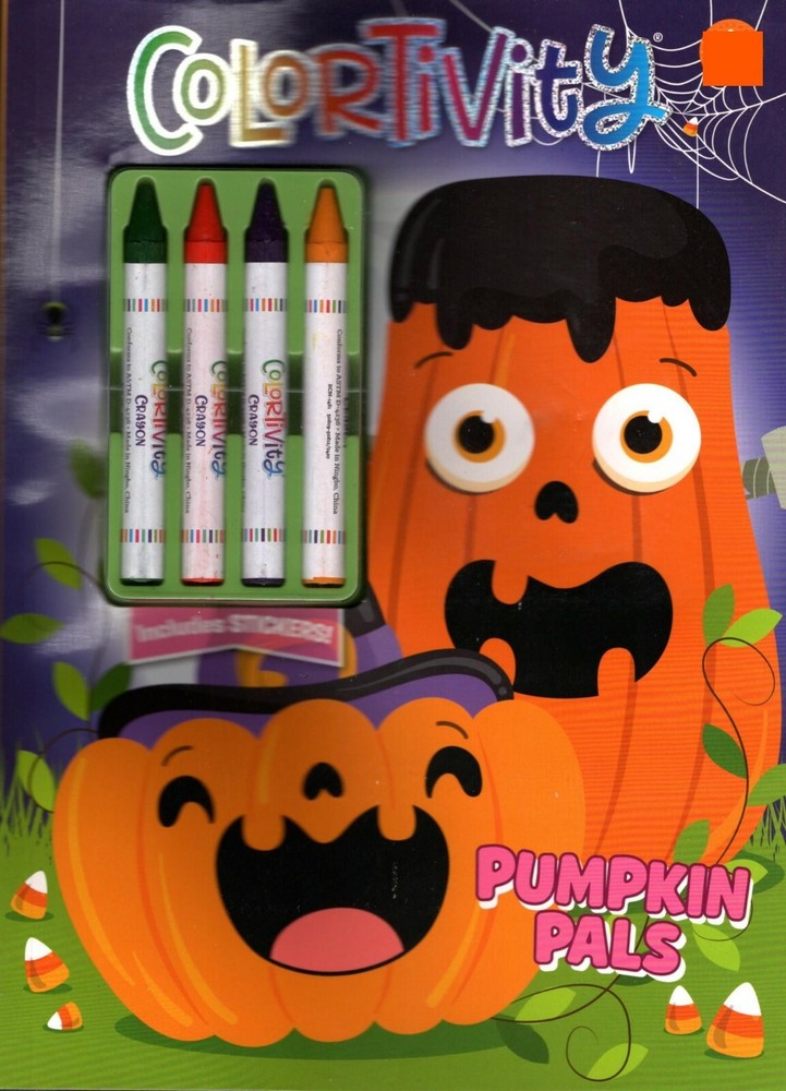 Colortivity – Halloween Book – Coloring and Activity Book ~ Pumpkin Pals