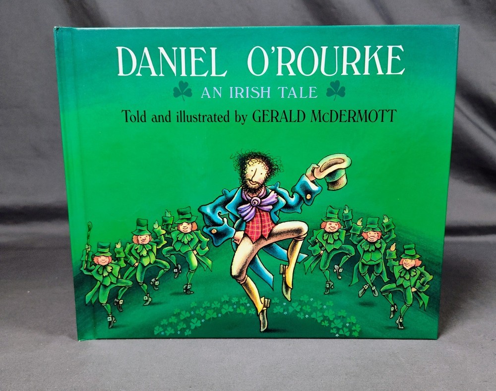 An Irish Tale Gerald McDermott 1986 1st Edition 1st Print HCDJ Daniel O’Rourke
