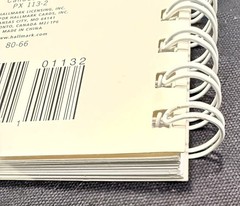 Hallmark Spiral Notebook Holiday Card List — Handy 80+ Pages — Decorative Cover