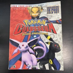Nintendo GameCube Pokemon Colosseum Official Brady Games Strategy Guide W Poster