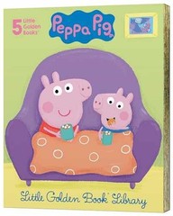 Peppa Pig Little Golden Book Boxed – Hardcover, by Carbone Courtney – Very Good