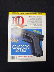 Shooting Times Handgun Quarterly 1990 Nov/Dec Glock 40 S&W Special Issue Gun