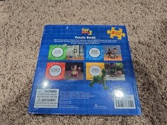 Toy Story 3 Puzzle Book by RH Disney Staff and Frank Berrios 5 Puzzles Pixar