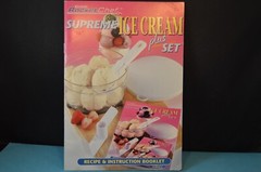 Culinare ROCKET CHEF Supreme Ice Cream „RECIPE & INSTRUCTION BOOKLET” 31 Pages