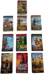 10-Book Western Starter Collection Series By Charles G. West