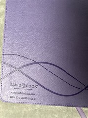 The Action Bible Study Bible ESV – Lavender Premium Edition – VG