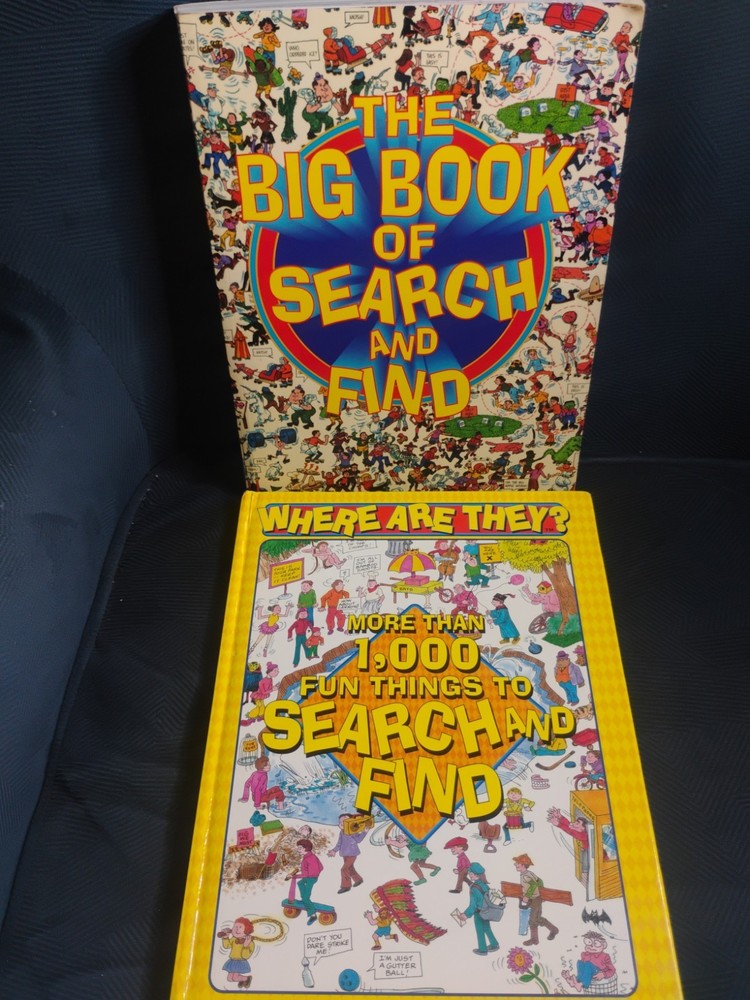 THE BIG BOOK OF SEARCH AND FIND + WHERE ARE THEY? (Search and Find) – (2002)