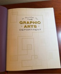Harry Potter-Guide to the Graphic Arts Department-Hardcover-MinaLima Book