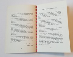 Ol’e So Ao, Ole San Antonio Style Recipes, Cookbook. Bette Reeves. 76 Pages.