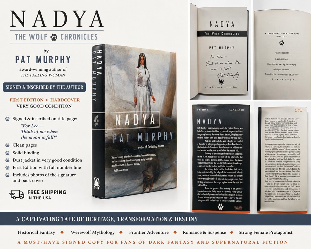 NADYA (SIGNED by Pat Murphy/1st US/Werewolves)