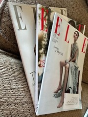 Bulk Fashion 4 Issues -3 ELLE August- October 2024 And 1 Bazaar Magazine