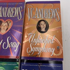 VC ANDREWS Logan Family Series 2 thru 5 (4 Keyhole Covers 1st Edition) Soft Cove