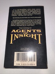 1986 Agents of Insight Steven Klaper PB Tor