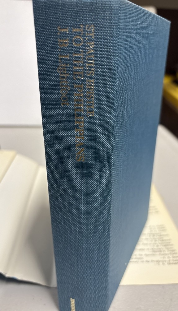 PHILIPPIANS (Greek Text with Commentary) – J.B. Lightfoot – Excellent