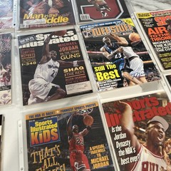 SPORTS ILLUSTRATED MICHAEL JORDAN LOT 20 Items CHICAGO BULLS COLLECTION MAGAZINE