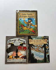 Lot of 3 Books by Rosalyn Schanzer How We Crossed West George vs G John Smith