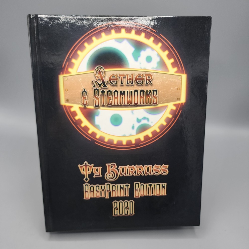 Aether & Steamworks By Burruss Easypoint Edition 2020 Hardcover RPG Book