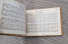 1853 Music Reader Book – The Singing Bird by William B. Bradbury 176 pages