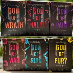 Legacy of Gods book Series (set of 6 books) by Rina Kent, Paperback