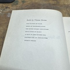 The Seven Storey Mountain by Thomas Merton, ©1948 Hard Cover Book 1st Edition