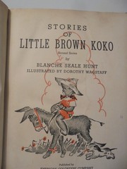 Little Brown Koko Has Fun Blanche Seale Hunt 1953 Second Series Vintage Book HC
