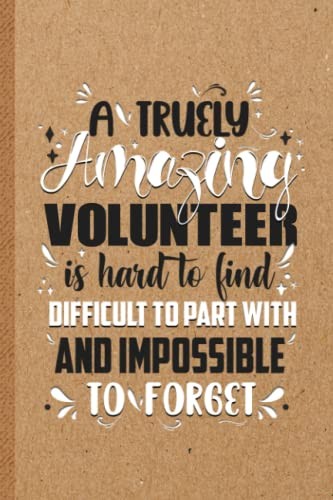Funny Volunteer Gifts: 6×9 inches 1…, Publishing, TS