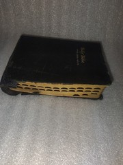 Vintage Holy Bible KJV w/ Ideal Helps National Bible Press Black Leather Tabs