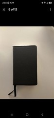 Crossway ESV Pocket Bible Leather Bound Buffalo Leather Deep Brown
