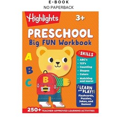 Preschool Big Fun Workbook: 256-Page Preschool Learning Work, Highlights Learnin