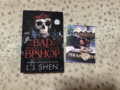 Bad Bishop by LJ Shen ARC (advance readers copy) SIGNED