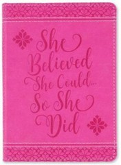 She Believed Artisan Journal – Inc Peter Pauper Press, 144132576X, hardcover