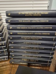 AGATHA CHRISTIE LEATHERETTE COLLECTION – YOU PICK TITLES – DROP DOWN SELECTION