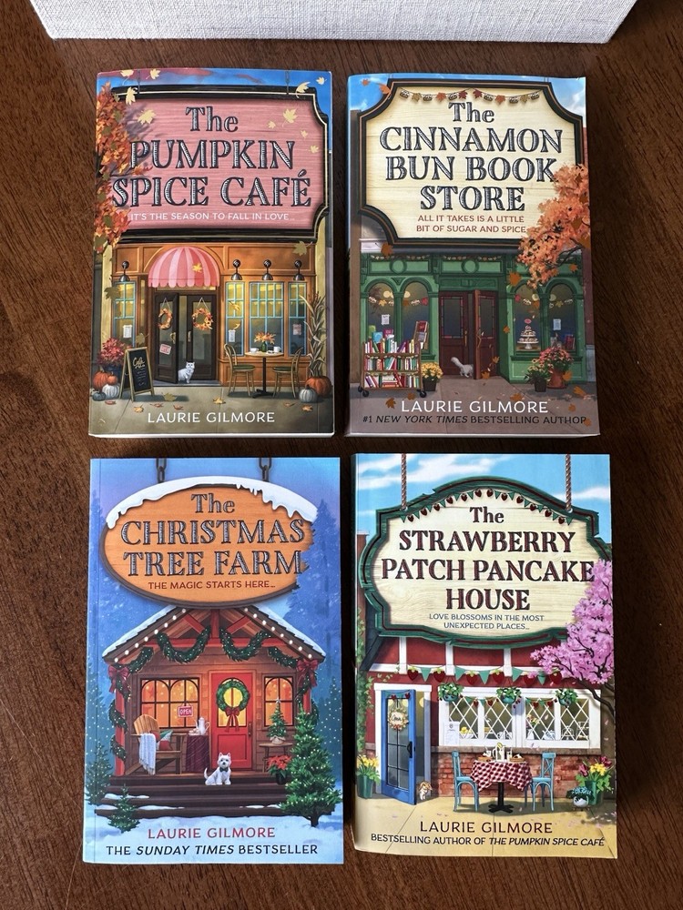 Dream Harbor Set of 4 Books Paperback, First 4 Books Of Series By Laurie Gilmore
