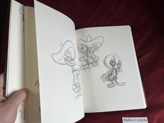 A Disney Sketchbook (Disney Editions Hardcover, By Ken Shue) Excellent Condition