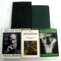George Bernard Shaw 5 Books Back to Methusaleh Plays Viking Portable Biography