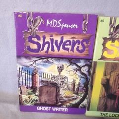 SHIVERS Books M.D. Spencer Horror Ghost Writer Locked Room Haunting House Lot 5