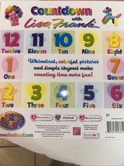 Countdown With Lisa Frank~Picture Book~Number Countdown~2022