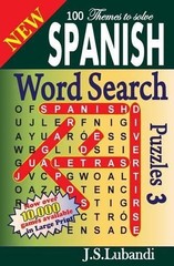 J S Lubandi New Spanish Word Search Puzzles 3 (Paperback)