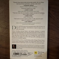 The Psychology of Money – Morgan Housel Trade Paperback 2020 English