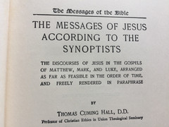The Message of the Bible, 1908 Sanders and Kent Volume IX, 6-1/2″ X 5-1/4″