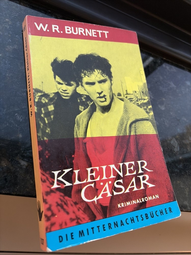 W R Burnett Kleiner Casar 1963 German Little Caesar Crime Paperback