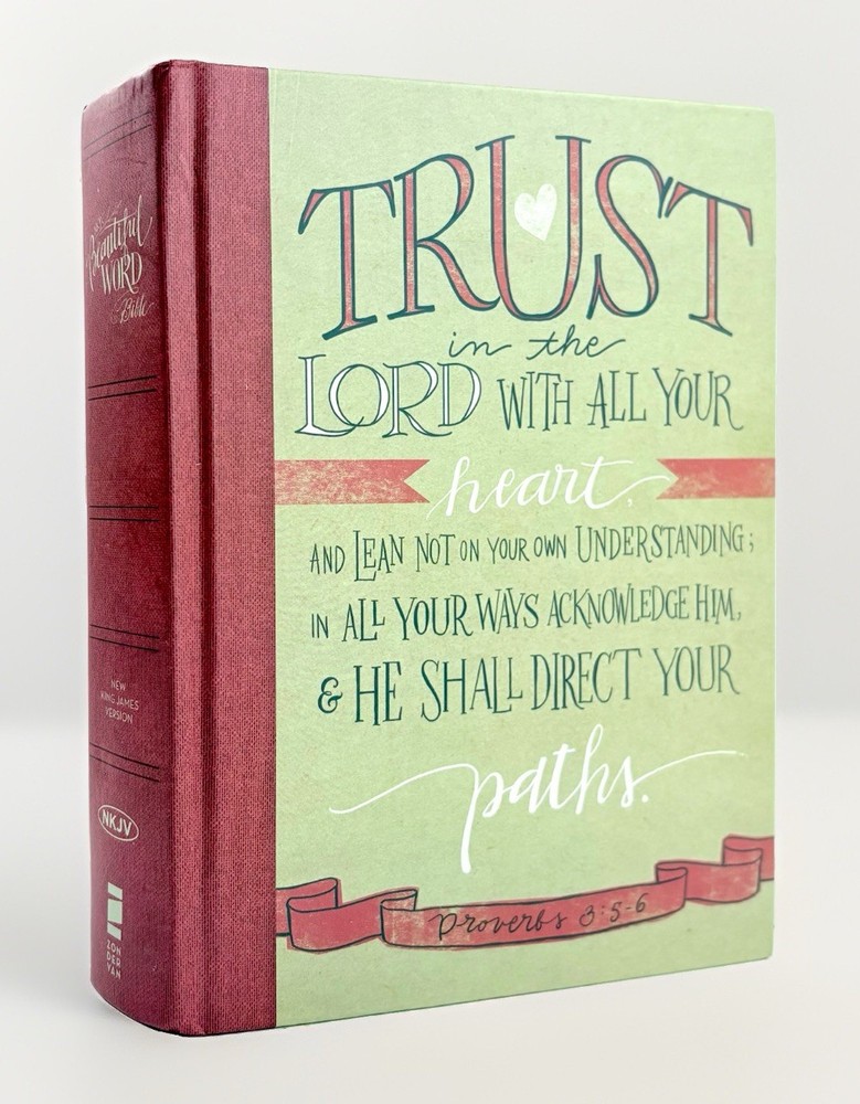 NKJV Beautiful Word Bible Hardcover Red Letter Edition 2015