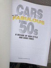 CARS of the FABULOUS ’50s~2002 BOOK FULL OF HIGH QUALITY ILLUSTRATIONS~416 PG