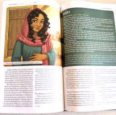 NIV, Kingdom Girls Bible, Full Color, Hardcover, Teal, Comfort Print ~ New!