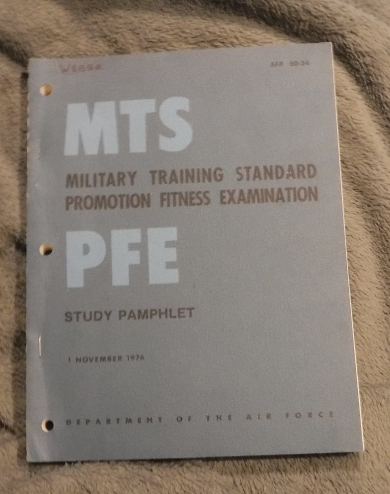 MTS MILITARY TRAINING STANDARD PROMOTION FITNESS EXAMINATION STUDY PAMPHLET 1976