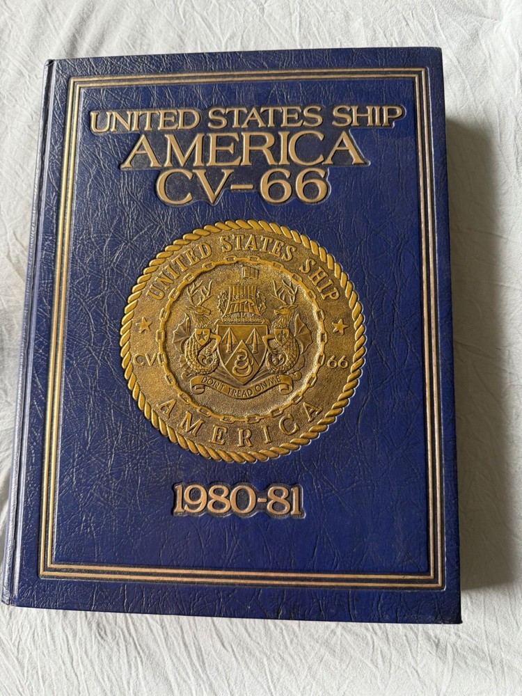 United States Ship America CV 66 book