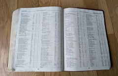 Word of God King James Bible Large Print Red Letter Special Margin Ed KJV 2001