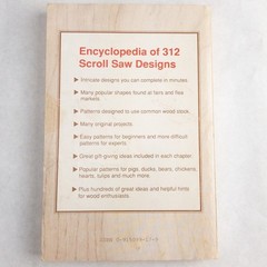 Encyclopedia of 312 Scroll Saw Designs – Paperback By LA Forge, John – GOOD