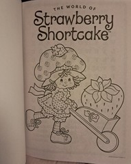 ❤️ THE WORLD Of ●STRAWBERRY SHORTCAKE● 🍓•BERRY BESTIES Coloring/Activity Book.